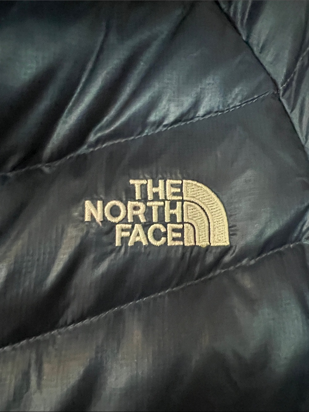 The North Face Navy Blue Packable Down Jacket - Picture 3 of 6